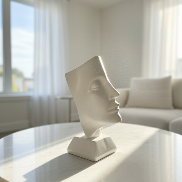 Eclipse Face Sculpture