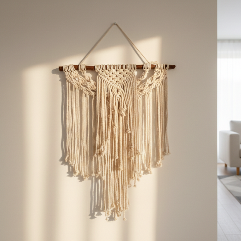 Boho Macramé Wall Hanging