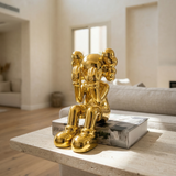 Gold Thinking Figure