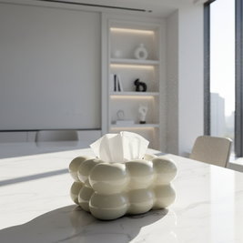 Bubble Form Tissue Box