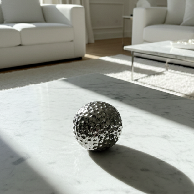 Metallic Dimple Sphere