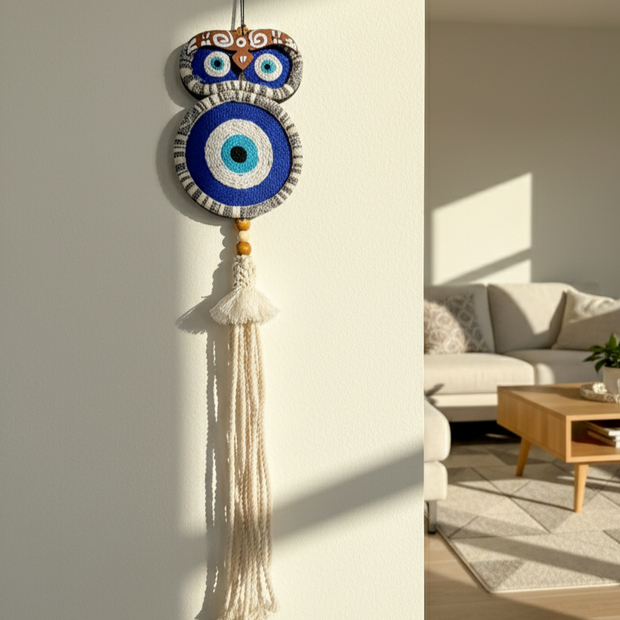 Evil Eye Tassel Charm