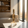 Rectangular Crystal Cube Candle Holder