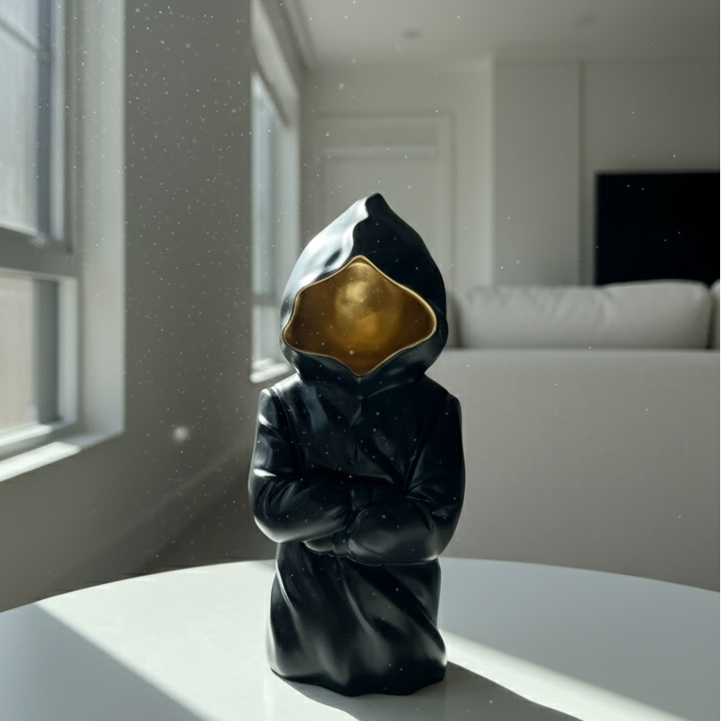 Silent Monk Sculpture