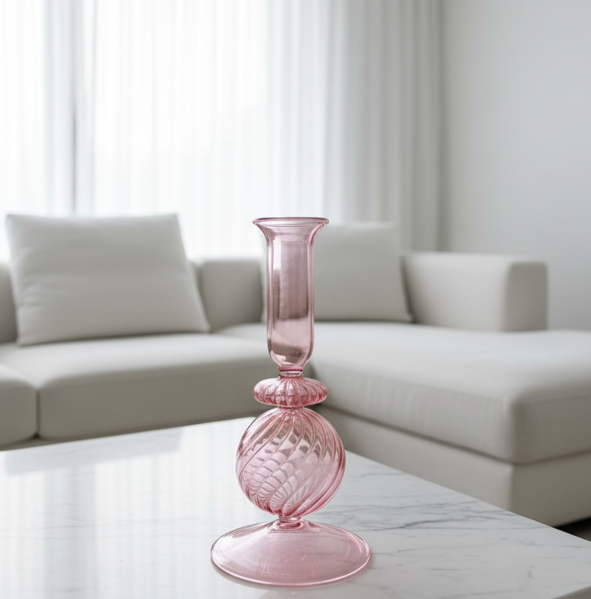 Aurelia Swirl Candlestick