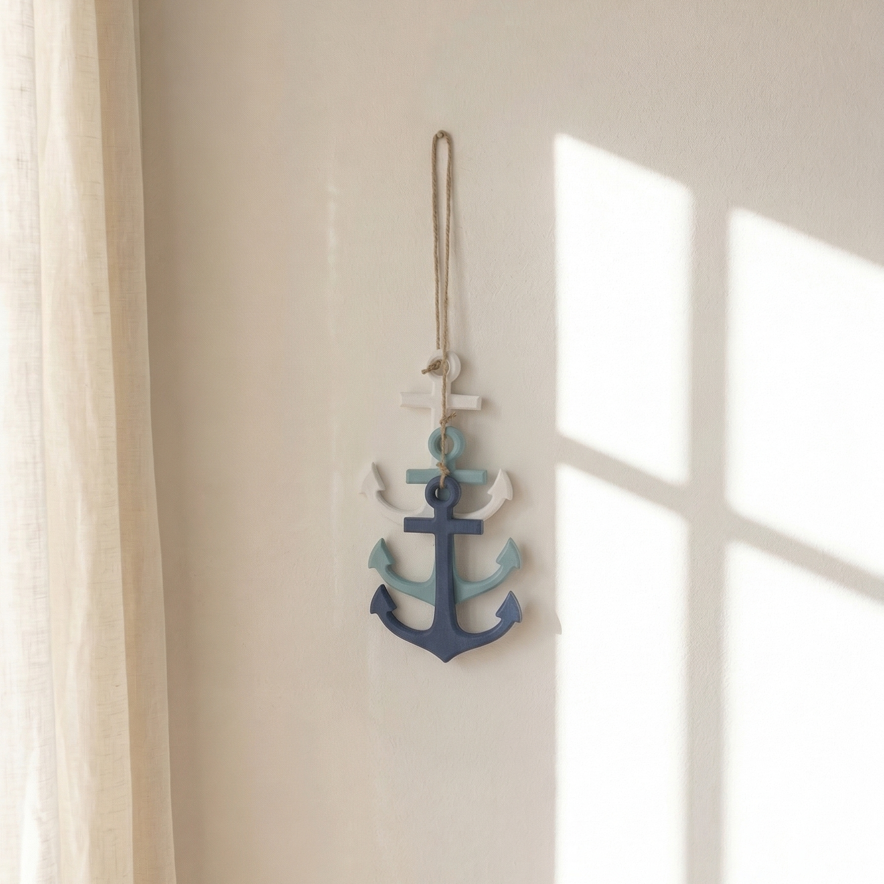 Layered Anchor Wall Hanger