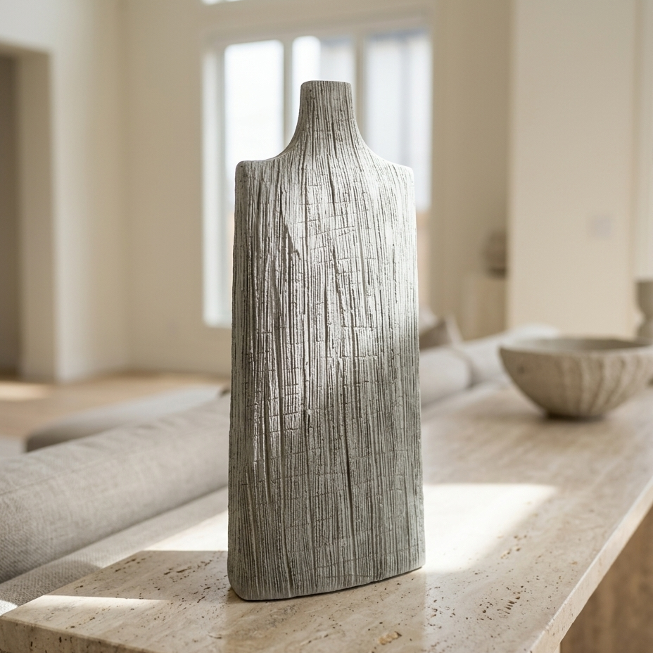 Slab Neck Vase