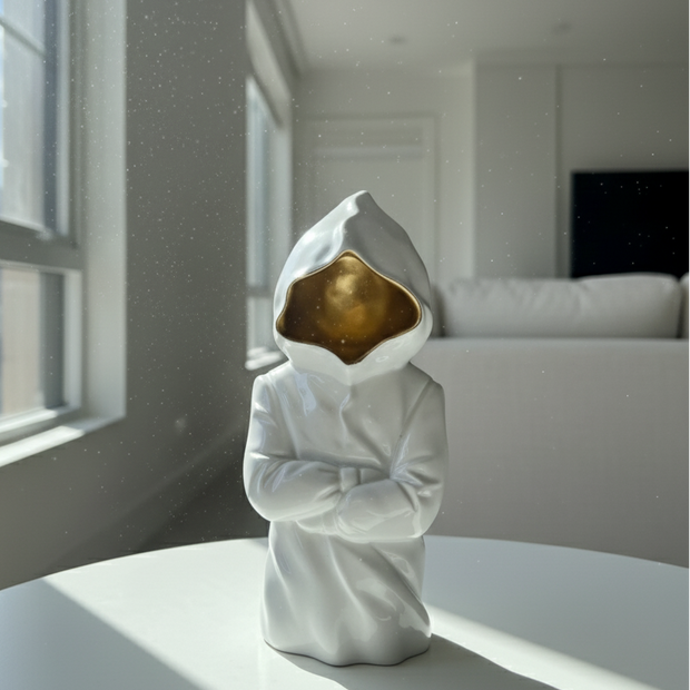 Silent Monk Sculpture