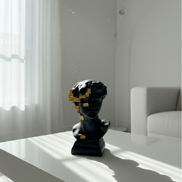 Fragmented David Sculpture