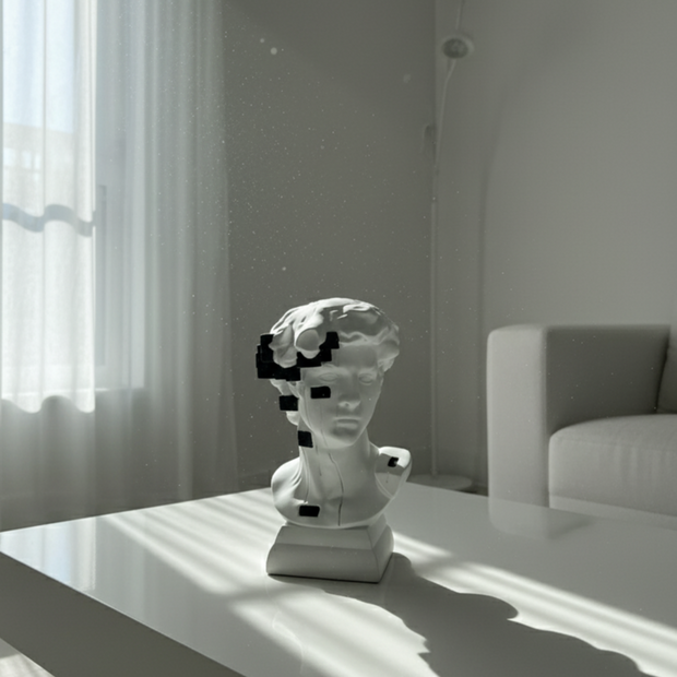 Fragmented David Sculpture
