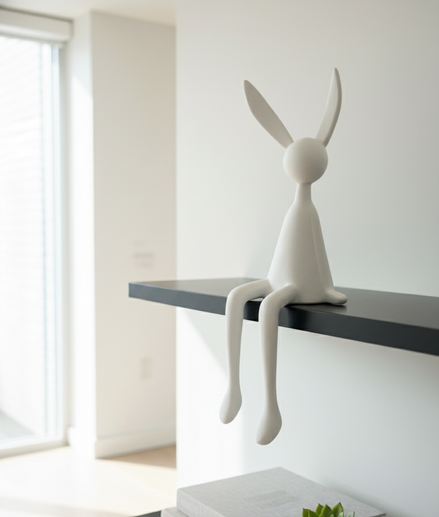 Luna Bunny Sculpture
