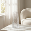 Frosted Prism Glass Vase