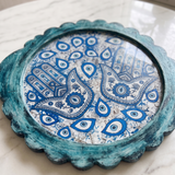 Hamsa Scallop Tray Set