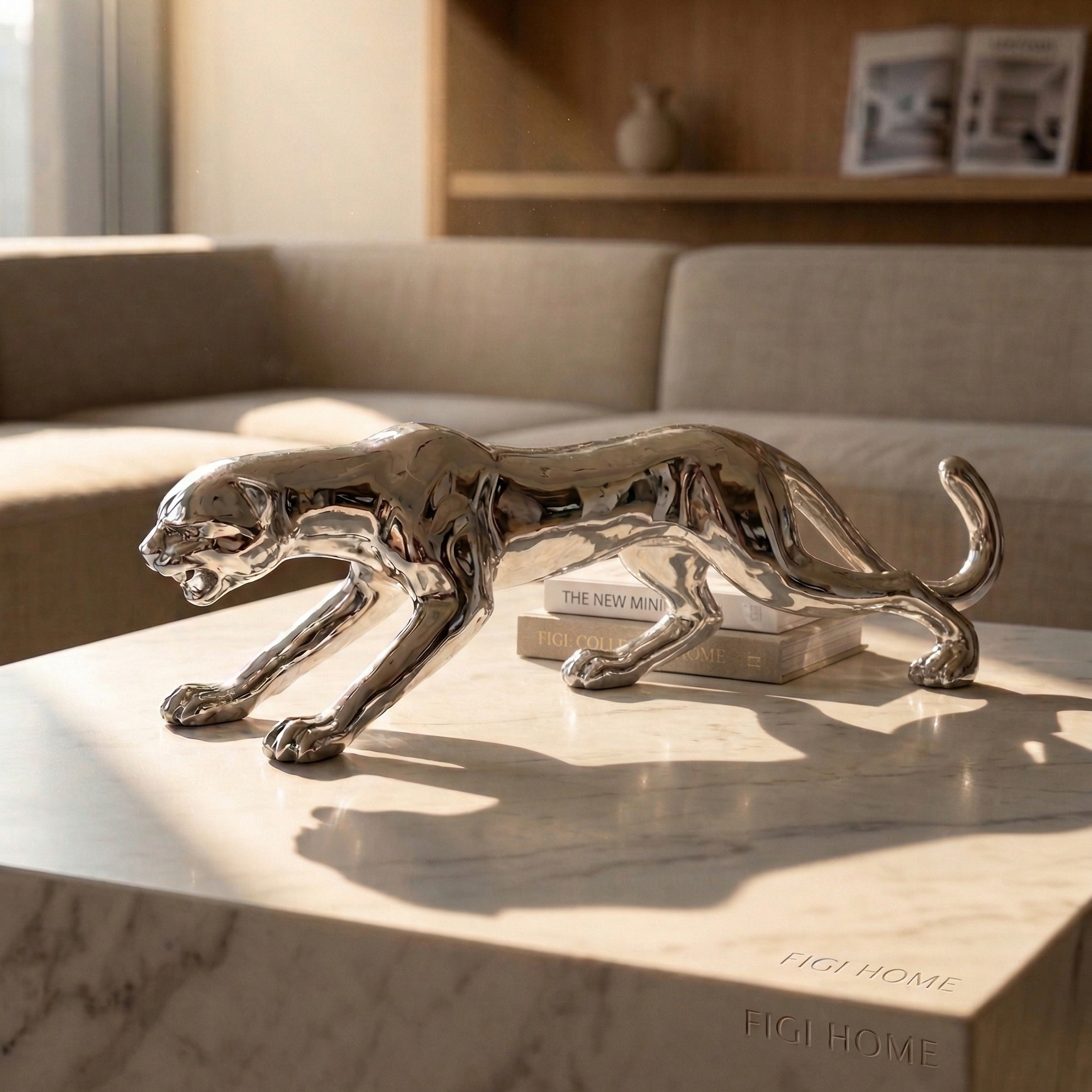 Liquid Silver Stalking Panther