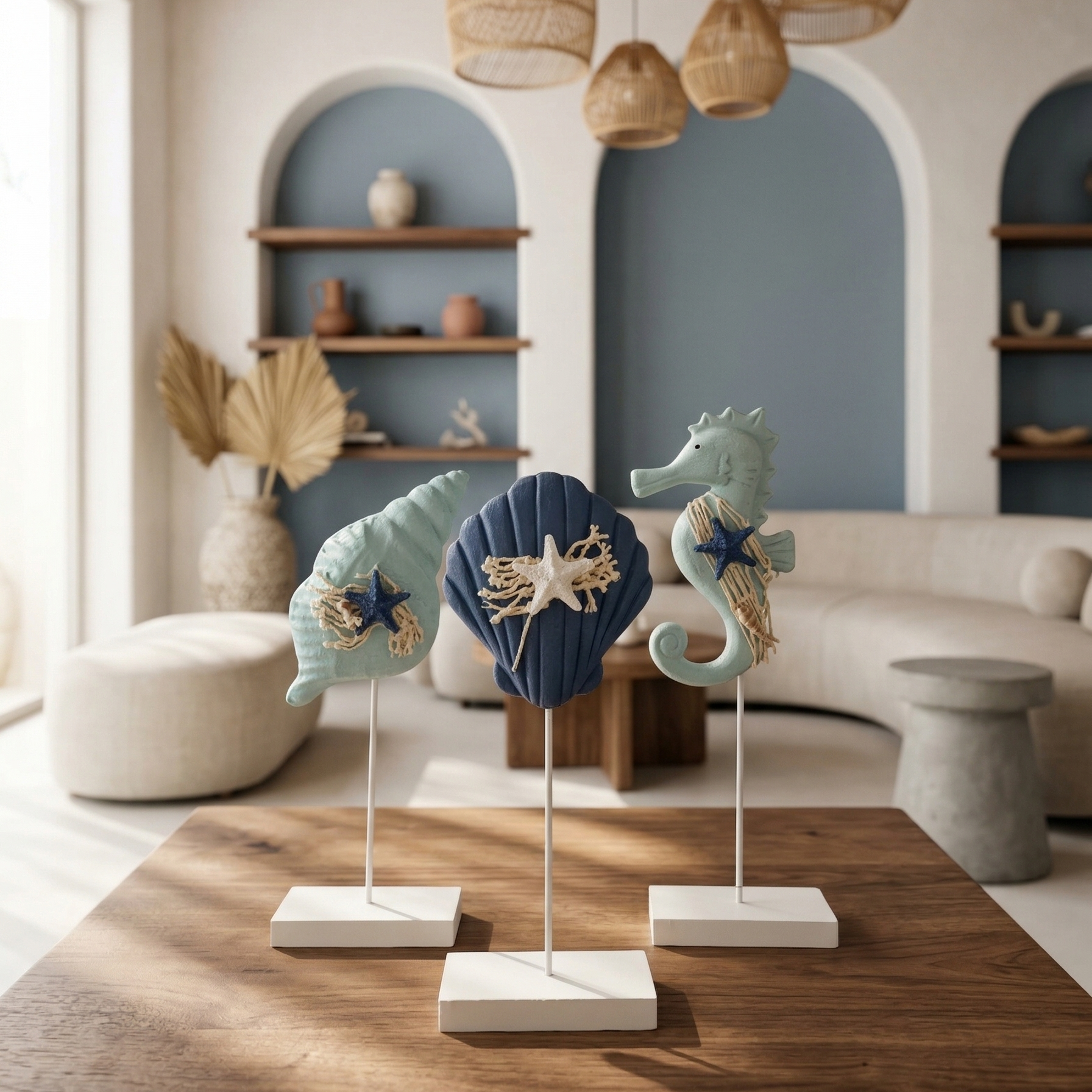 Coastal Trio Sculpture Set