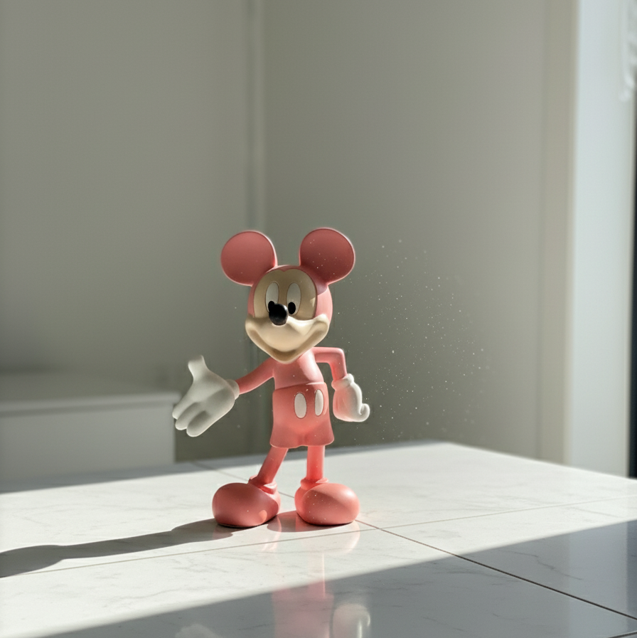 Classic mouse sculpture