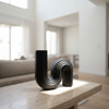 Ribbed S-Curve Sculpture