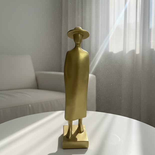 The Golden Wanderer Figure