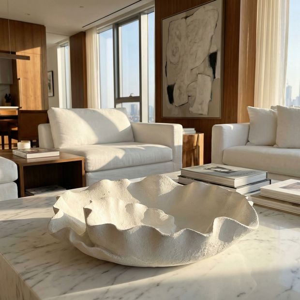 Ripple Form Decorative Bowl