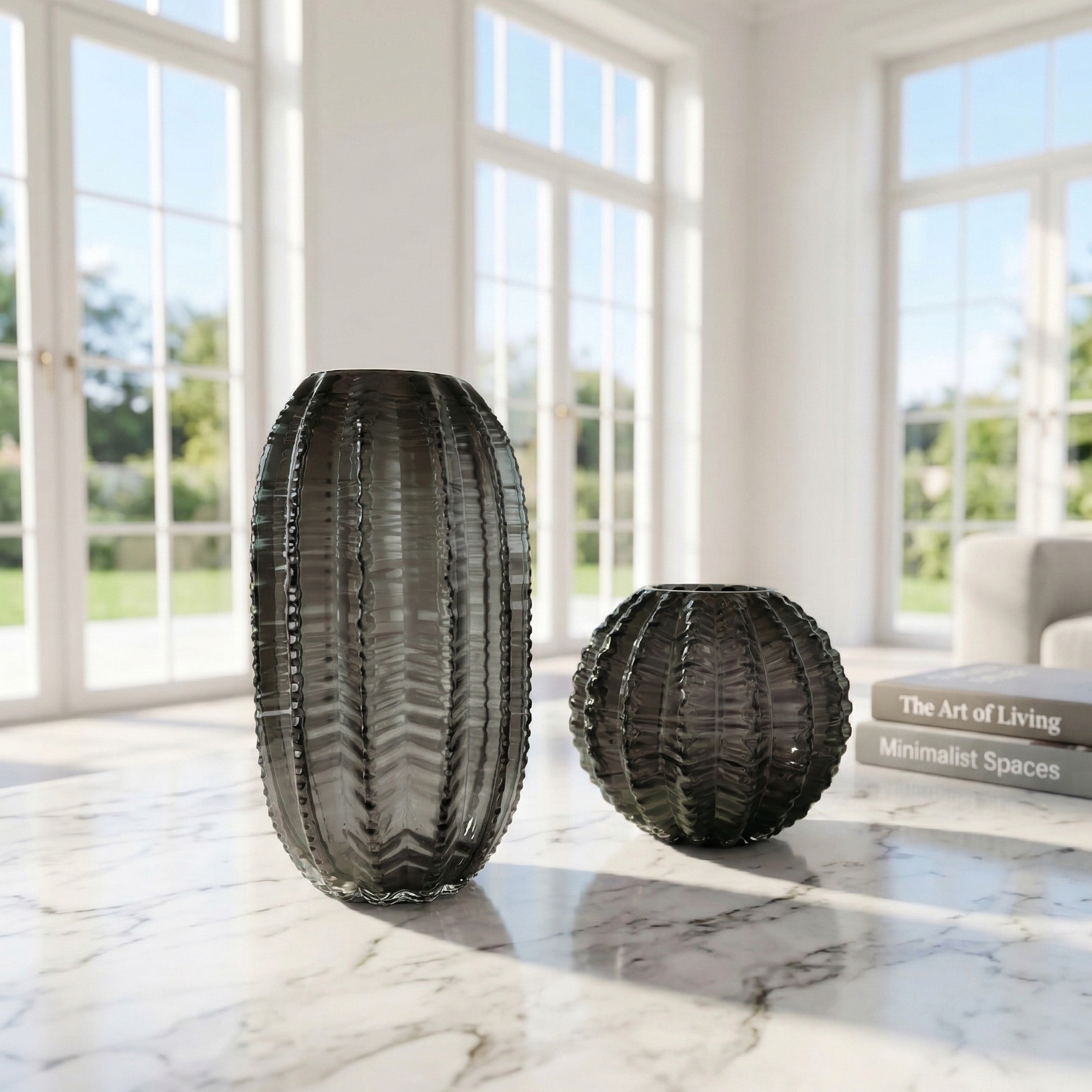 Cactus Ridge Glass Vase Set