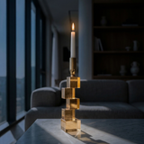 Crystal Stack Candle Holder