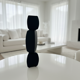 Pottery balance Vase