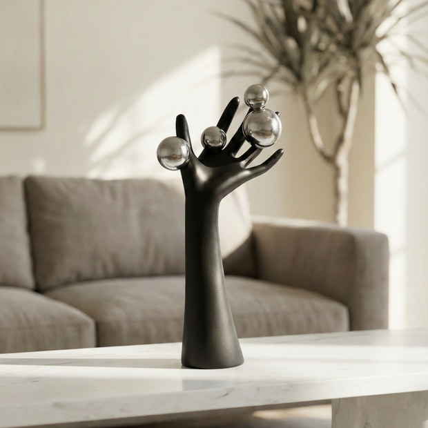 Celestial Balance Hand Sculpture