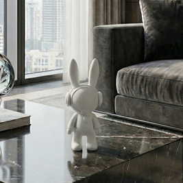Headphone Bunny Figurine - Figi Home