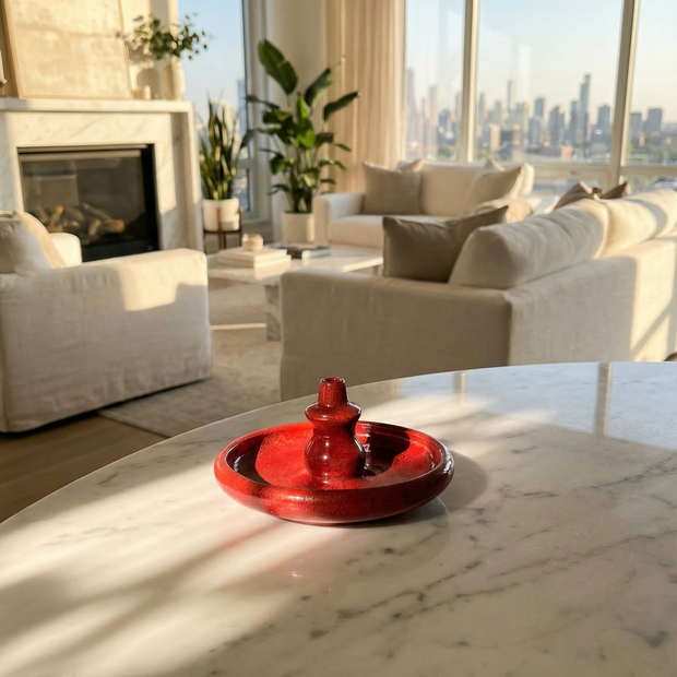 Crimson Glaze Bukhoor Holder - Figi Home