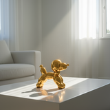 Chrome Pup Décor