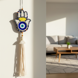 khamsa Evil Eye Tassel Charm