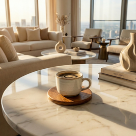 Golden Grain Aura Coaster - Figi Home