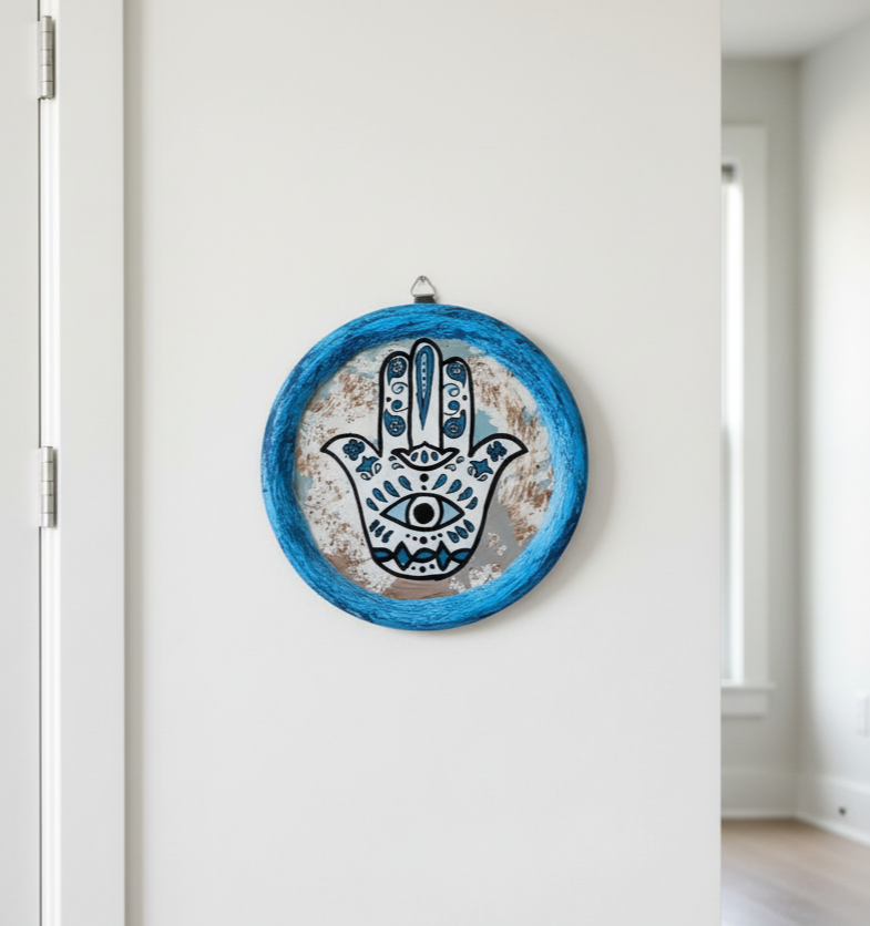 Blue Harmony Wall Disc