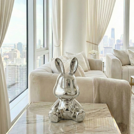 Sitting Bunny Figurine - Figi Home