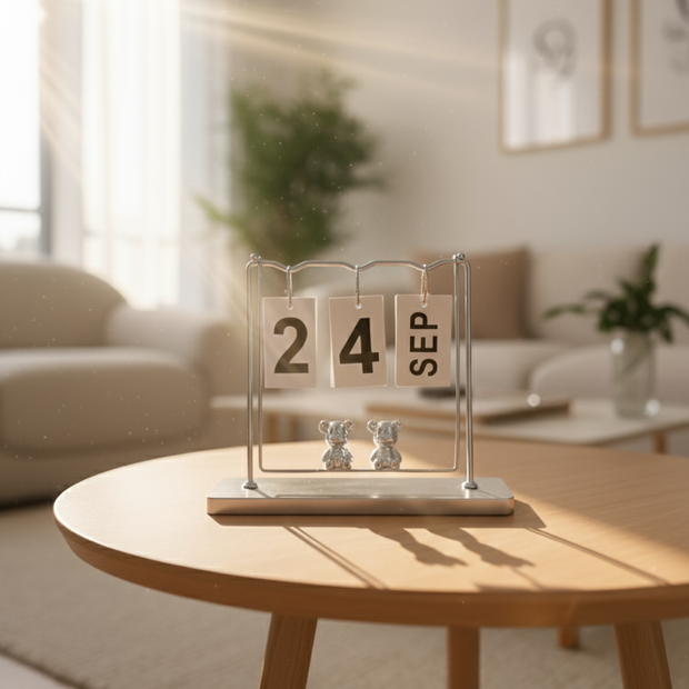 Teddy desk calendar