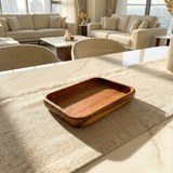 Golden Grain rectangular tray - Figi Home