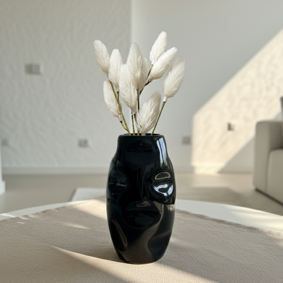 Ivory Feather Grass Stem