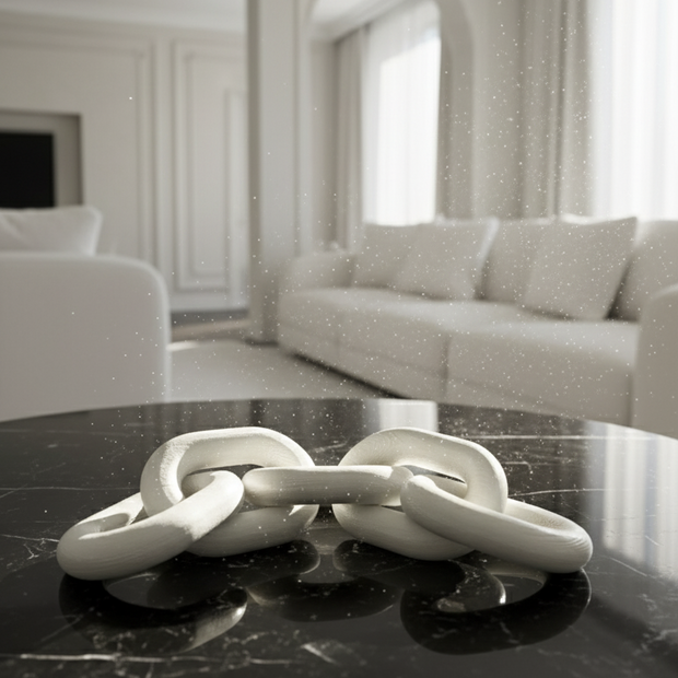 Wooden Chain Link Décor