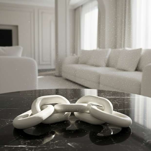 Wooden Chain Link Décor