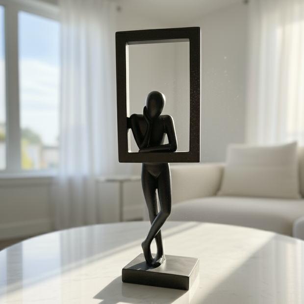 Framed Serenity Sculpture