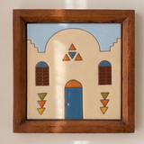 Nubian House Tile Frame