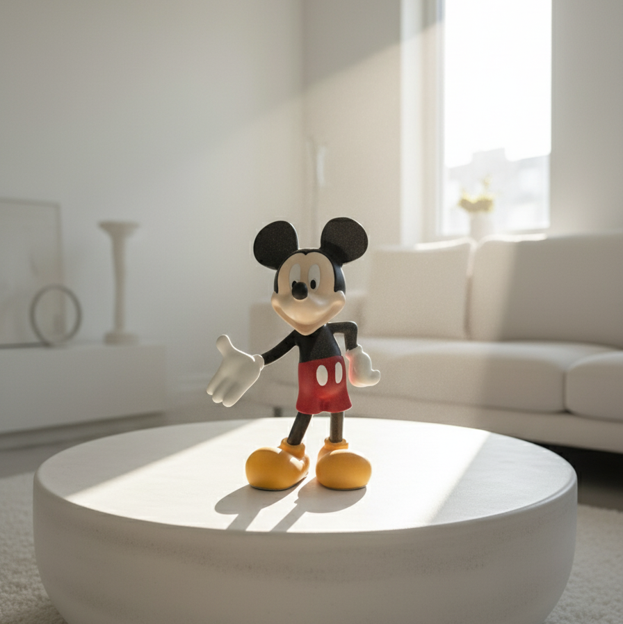 Classic mouse sculpture