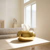 Golden Tissue Box Cover