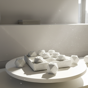 GeoPlay Tic-Tac-Toe Set