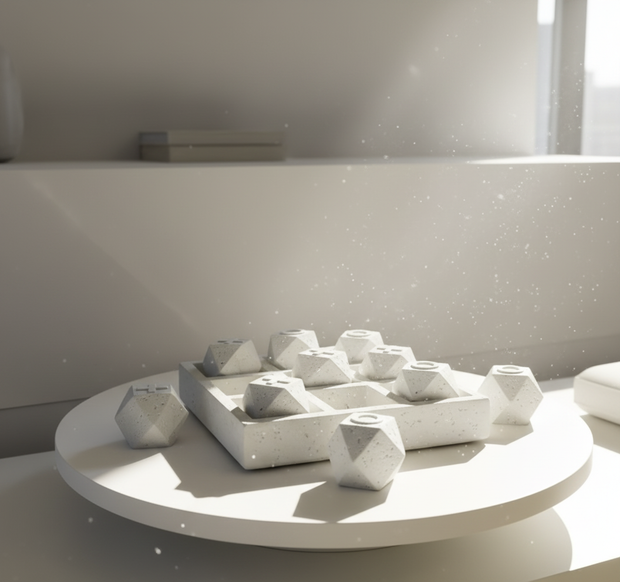 GeoPlay Tic-Tac-Toe Set