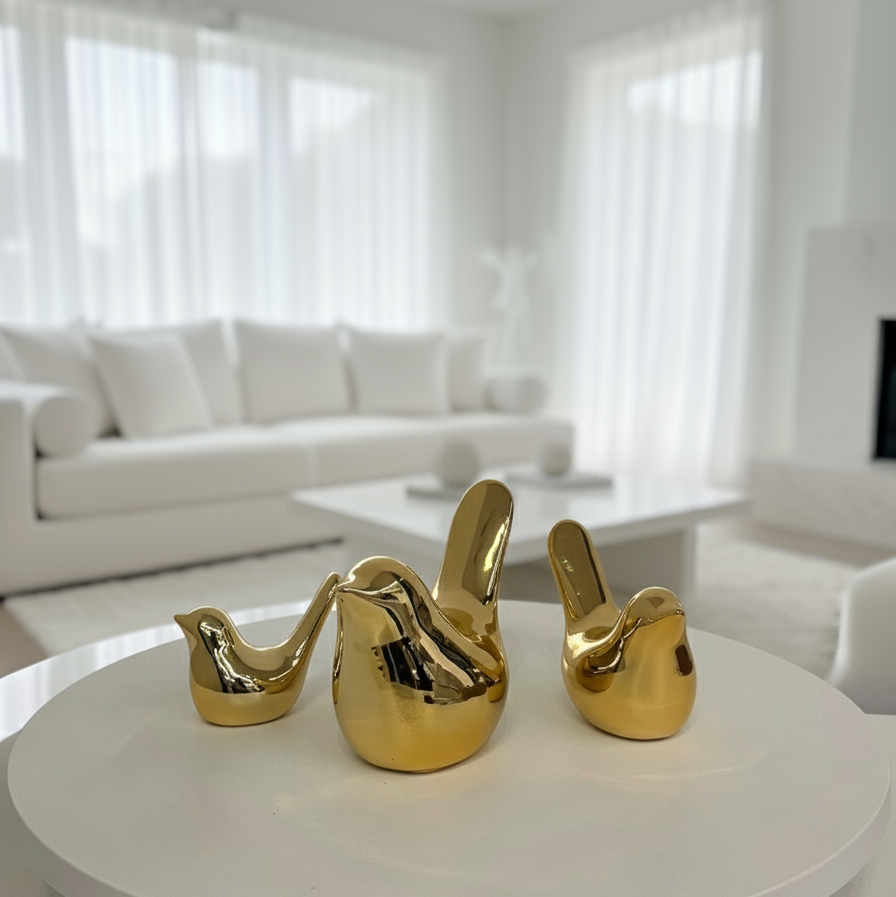 Golden Harmony Bird Set
