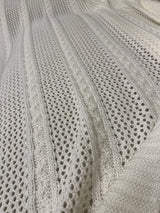 Knitted Textured Throw Blanket - Figi Home