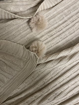 Tassel Knit Throw - Figi Home