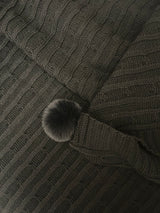 Tassel Knit Throw - Figi Home