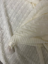 Tassel Knit Throw - Figi Home